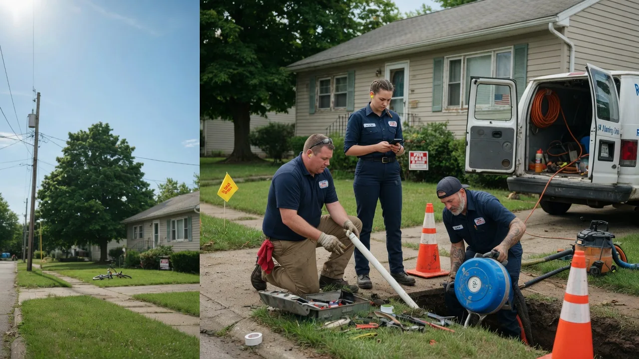 Sewer Line Repair in Albion, OK near me